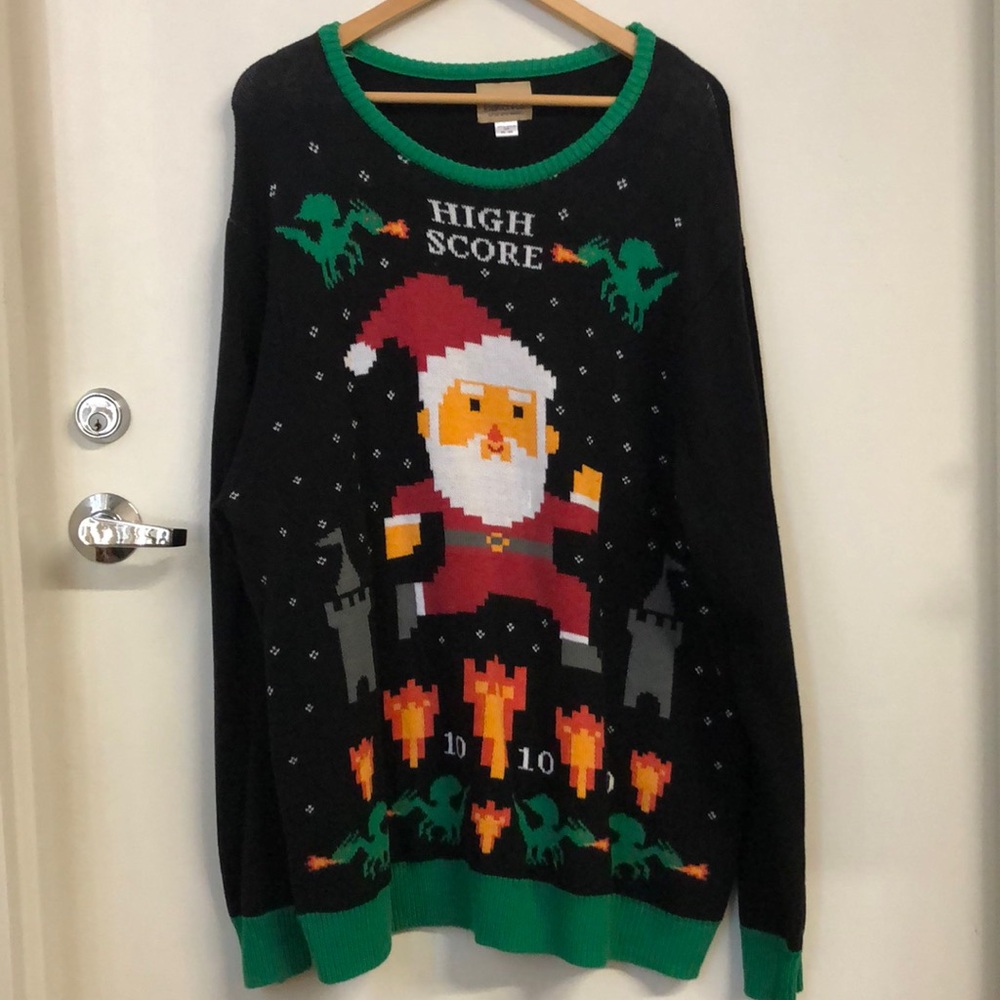 Roebuck & Co. Men’s Knit Christmas Sweater Size XXL